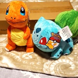 Pokemon Charmanda Plush/Bulbasar plushes